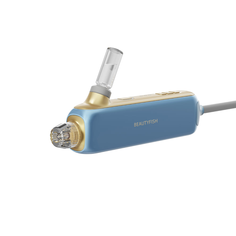 Beautyfish R5 Non-invasive Hydra Jet Injector | Professional Needle-Free Serum Infusion Facial Device